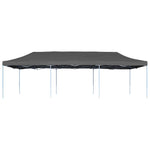 Faltzelt Pop-Up Partyzelt 3 x 9 m Anthrazit