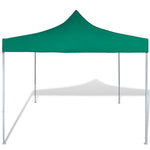 Faltzelt 3 x 3 m Grün