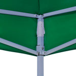 Faltzelt 3 x 3 m Grün