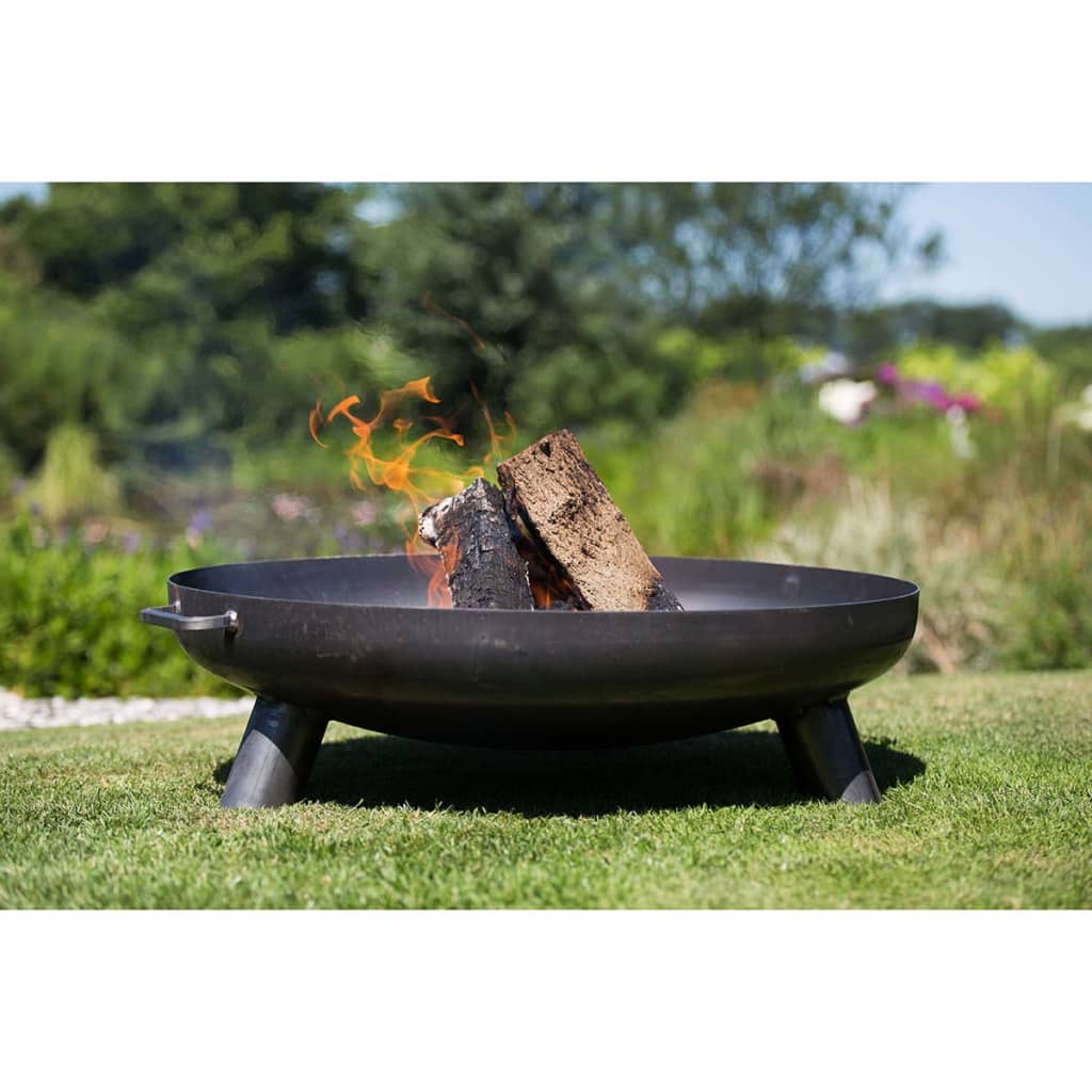 Feuerschale Salo Schwarz Stahl 80 cm 81020