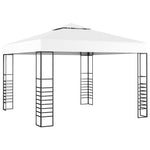 Gartenpavillon 3×3 m Weiß