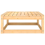 7-tlg. Garten-Lounge-Set mit Kissen Massivholz Kiefer