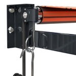 Elektrische Markise mit Kurbel Orange und Braun 4,5x3 m