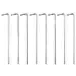 Gartenpavillon Anthrazit 3x3 m Stahl und Stoff