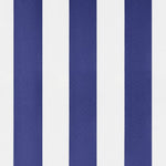 Freistehende Markise Blau und Weiß 400x300 cm Stoff und Stahl