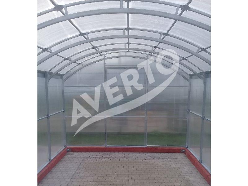 Gewächshaus 3x10 m Gardener 4mm