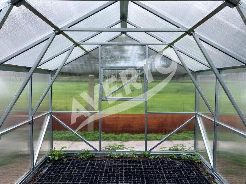 Gewächshaus 3x8 m Victoria 4mm