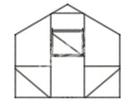 Gewächshaus 3x6 m Victoria 4mm