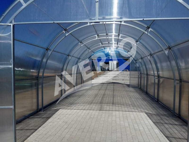 Gewächshaus 4x4m Agronom 4mm