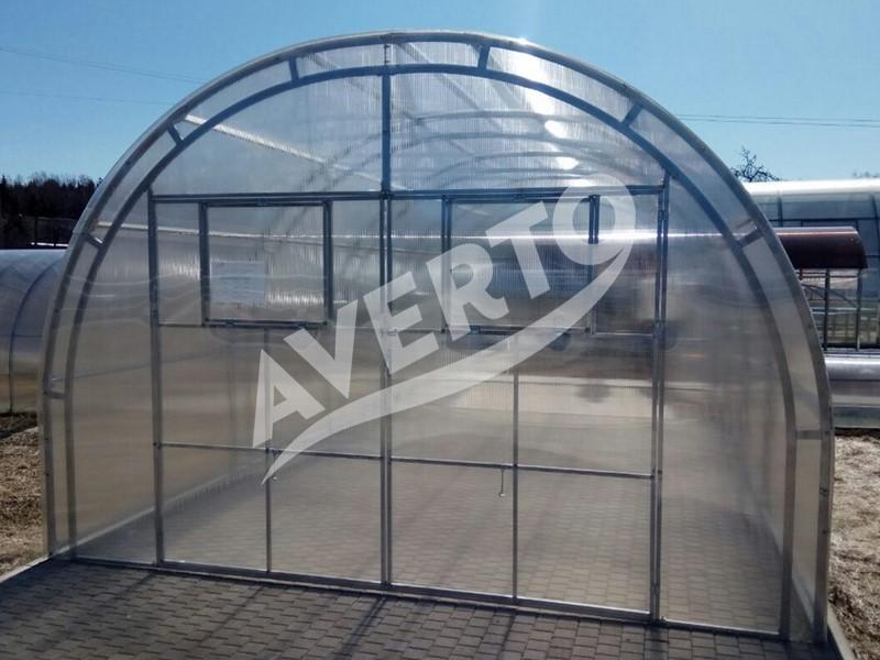 Gewächshaus 4x4m Agronom 4mm