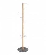 Pivot Garderobenständer: 360° drehbare Haken | Elegant & Funktional