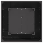 Feuerschale Quadratisch Schwarz 80x80x40 cm Stahl