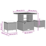 11-teiliges Garten Sofa Set mit Kissen Schwarz Poly Rattan Akazie, vidaXL 2-Sitzer Garten Sofa mit Kissen Schwarz Poly Rattan, vidaXL 3-teiliges Garten Essgruppe mit Kissen Schwarz Poly Rattan Akazie