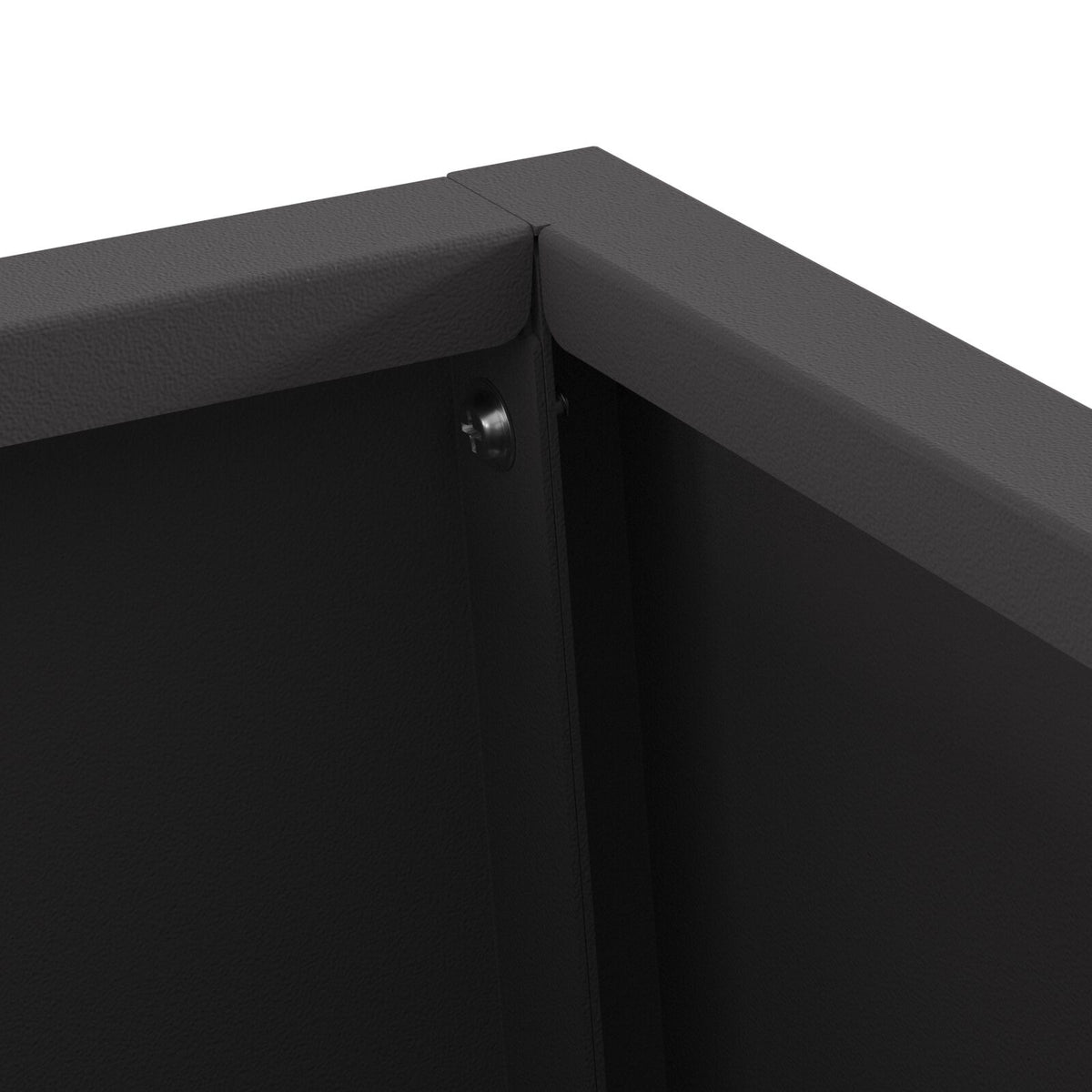 Feuerstelle Schwarz 50x35x100 cm Stahl
