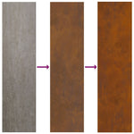 Feuerstelle Quadrat 80x80x40 cm Wetterstahl