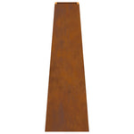 Feuerschale 50x35x100 cm Wetterfestes Stahl