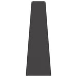 Feuerstelle Schwarz 50x35x100 cm Stahl