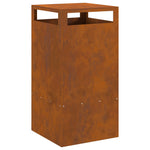 Feuerstelle 50x50x100 cm Wetterfestes Stahl