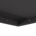Feuerstelle Quadrat Schwarz 80x80x40 cm Stahl