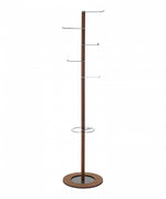 Pivot Garderobenständer: 360° drehbare Haken | Elegant & Funktional