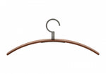 Kleiderbügel 0130 - Hochwertiger Nussbaum oder Lack mit Metallhaken