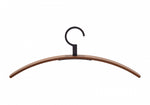 Kleiderbügel 0130 - Hochwertiger Nussbaum oder Lack mit Metallhaken