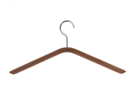 0121. Kleiderbügel: Nachhaltiges Design aus Massivholz – Bumerang-Form für stilvolle Garderobe