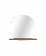 CUT Wandspiegel mit integrierter Ablage – Zeitloses Design aus Massivholz