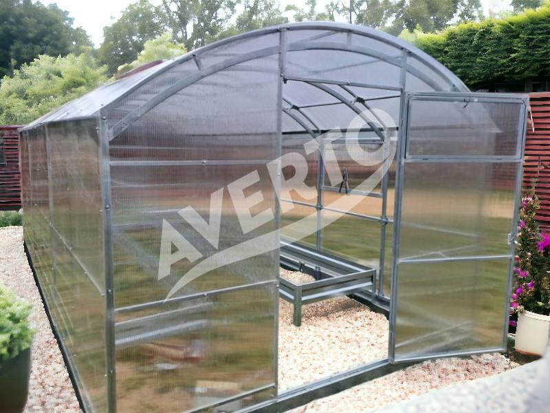 Gewächshaus 3x10 m Gardener 4mm