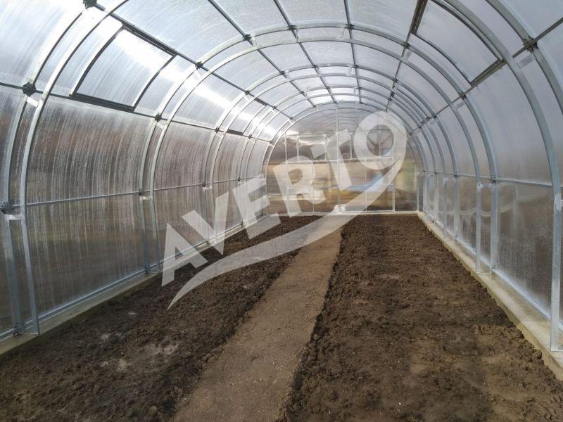Gewächshaus 4x6 m Agromax 4mm (200cm)