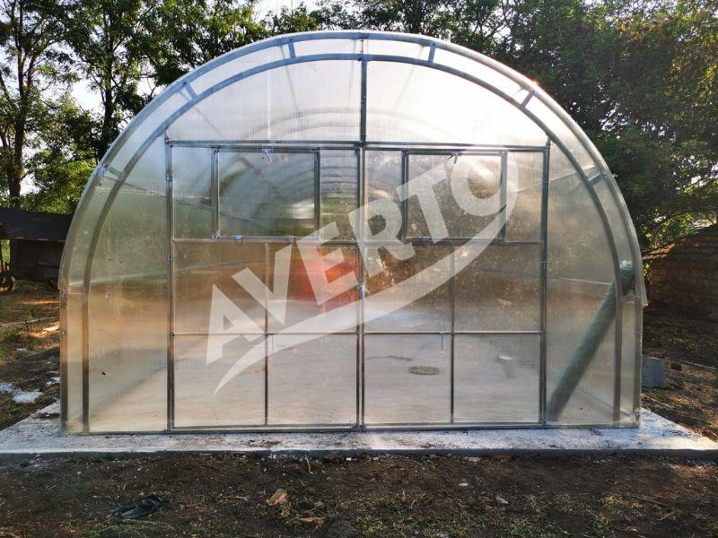 Gewächshaus 4x8 m Agromax 4mm