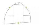 Gewächshaus 3x10 m Castello (67cm)