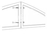 Gewächshaus 3x10 m Castello (67cm)