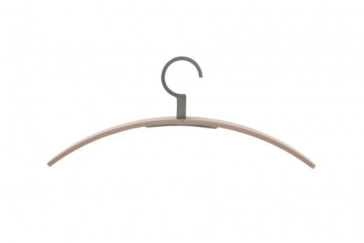 Kleiderbügel 0130 - Hochwertiger Nussbaum oder Lack mit Metallhaken