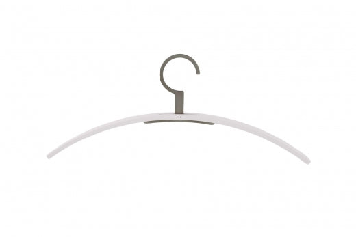 Kleiderbügel 0130 - Hochwertiger Nussbaum oder Lack mit Metallhaken