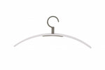 Kleiderbügel 0130 - Hochwertiger Nussbaum oder Lack mit Metallhaken