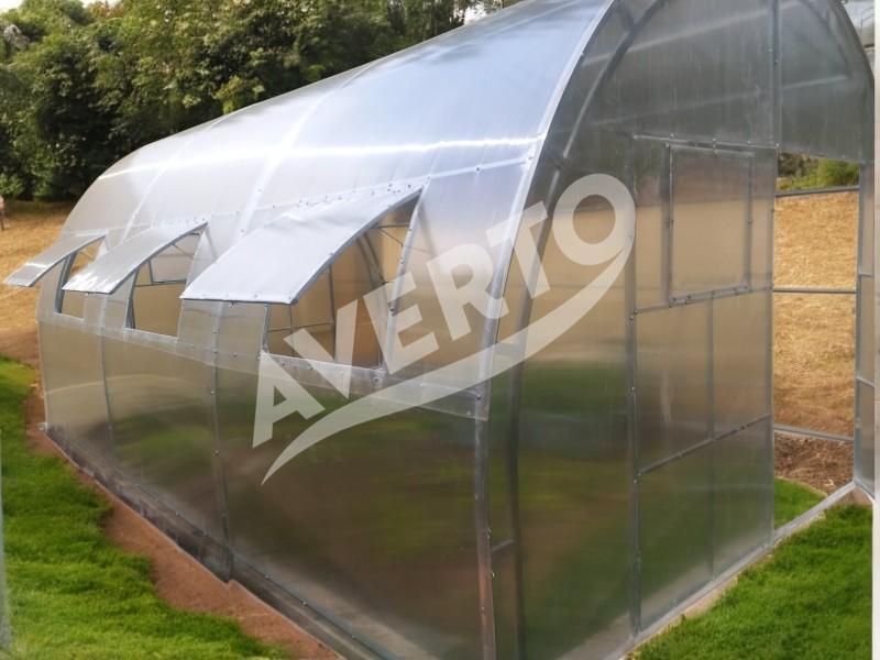Gewächshaus 4x6 m Agromax 4mm (200cm)