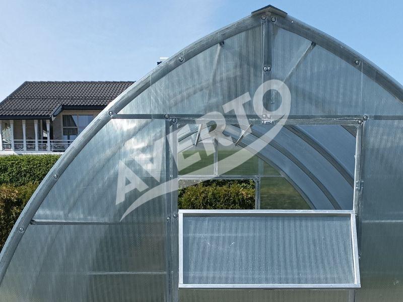 Gewächshaus 3x10 m Castello (67cm)
