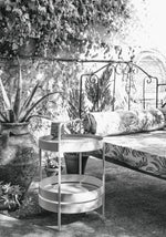 Albert - Pulverbeschichteter Stahl (Rosenholz, Schwarz, Grau-Weiss)