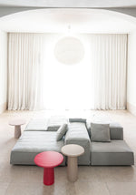 Amanita Beistelltisch: Moderner Design-Tisch aus Massivholz