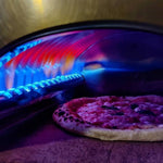 Ardore Gas-Pizzaofen "Antik Kupfer" - Natürliches Gas | 40x40cm Backfläche | Leistungsstark & Kompakt