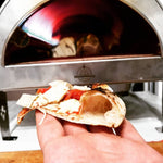 Ardore Gas-Pizzaofen "Antik Kupfer" - Natürliches Gas | 40x40cm Backfläche | Leistungsstark & Kompakt
