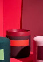 Ayaka Pouf: Vielseitiger Hocker & Beistelltisch für Wohnbereich & Lounge