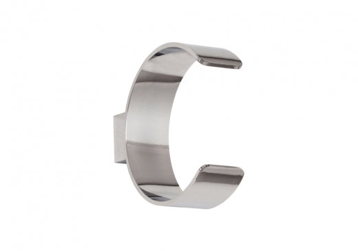 Bangle Wandhaken - Glänzend Verchromt | Minimalistisch & Funktional