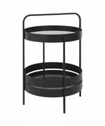 Albert - Pulverbeschichteter Stahl (Rosenholz, Schwarz, Grau-Weiss)