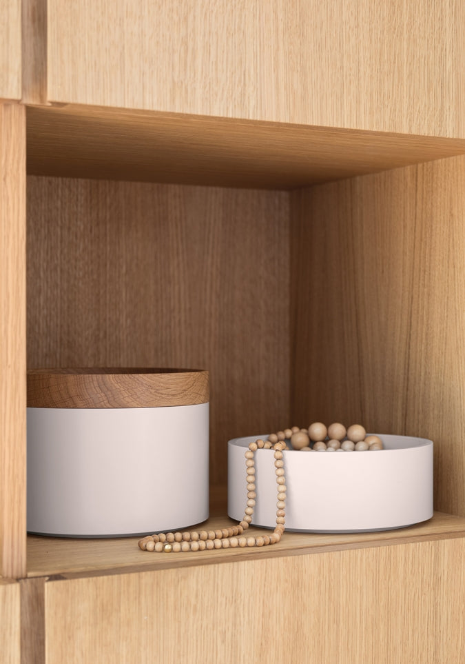 Capsule: Luxuriöses Schalen-Trio aus Holz – Stilvolle Aufbewahrung mit Design-Akzent