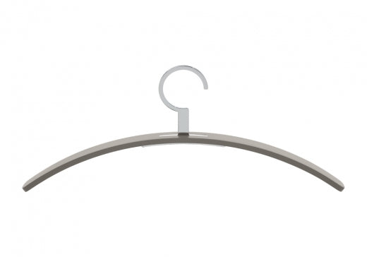 Kleiderbügel 0130. - Eleganz aus Nussbaumholz oder Lackfarben mit Metallhaken