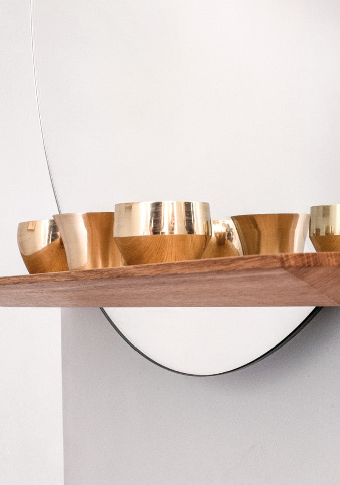 CUT Wandregal aus Massivholz – Modernes Design & Zeitlose Eleganz