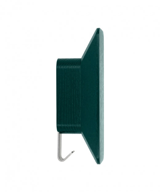 STROKE Wandhaken: Massivholz Garderobenhaken mit Edelstahl-Akzent – Vielseitig & Stilvoll