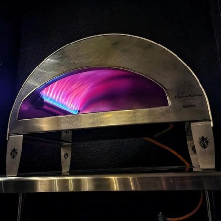 Emozione Gas-Pizzaofen: Backe 2 Pizzen gleichzeitig im Freien | GPL & LPG